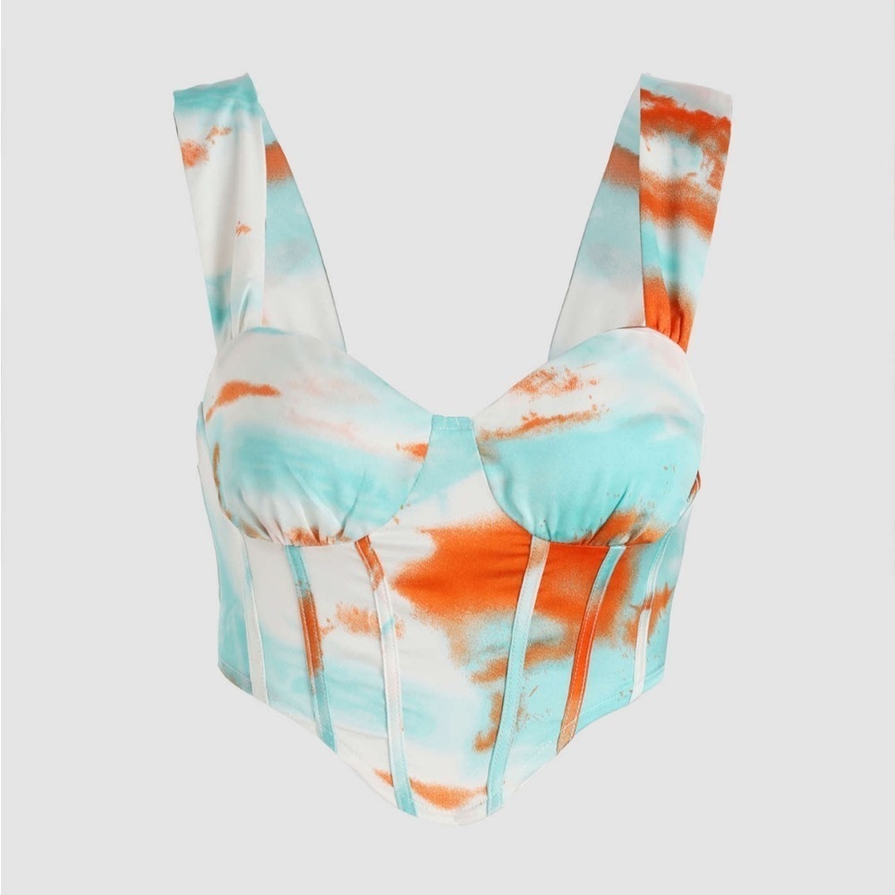 Cider Crop Top Corset Bustier